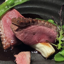 コース料理の一例(Instagramの投稿画像より)