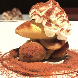 コース料理の一例(Instagramの投稿画像より)